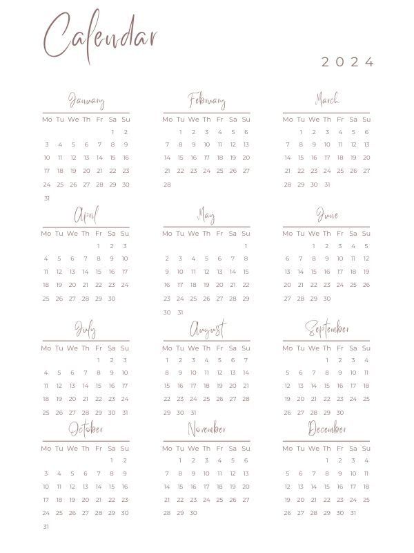 Make a content calendar for your holistic blog | Finer Things Editorial | Shropshire