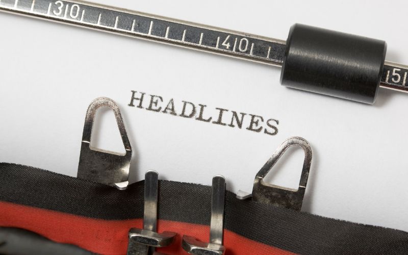 Not writing an effective headline | Finer Things Editorial